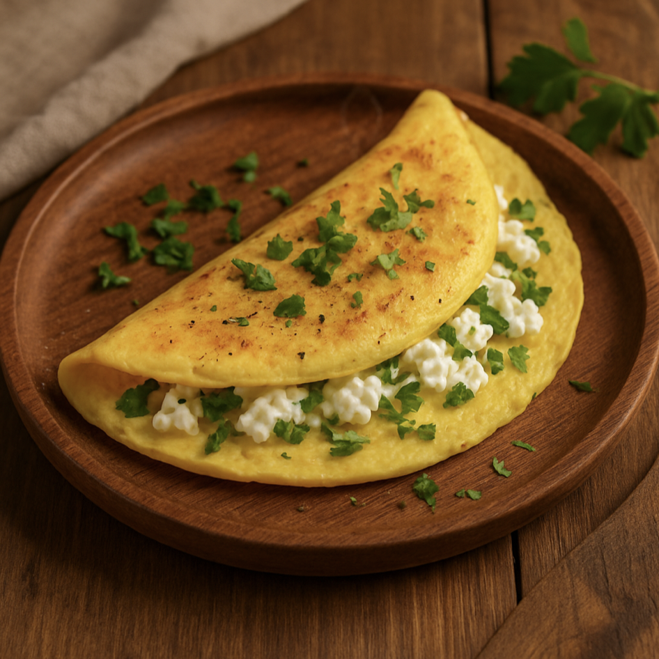 Beyaz Peynirli Omlet