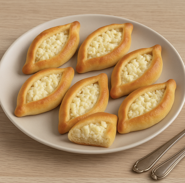 Peynirli Mini Pideler