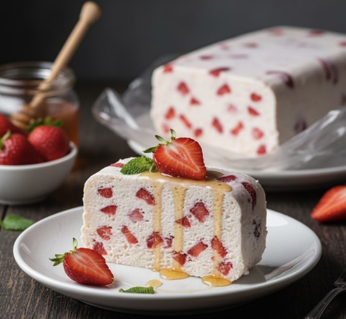 Yoğurtlu Çilekli Parfe